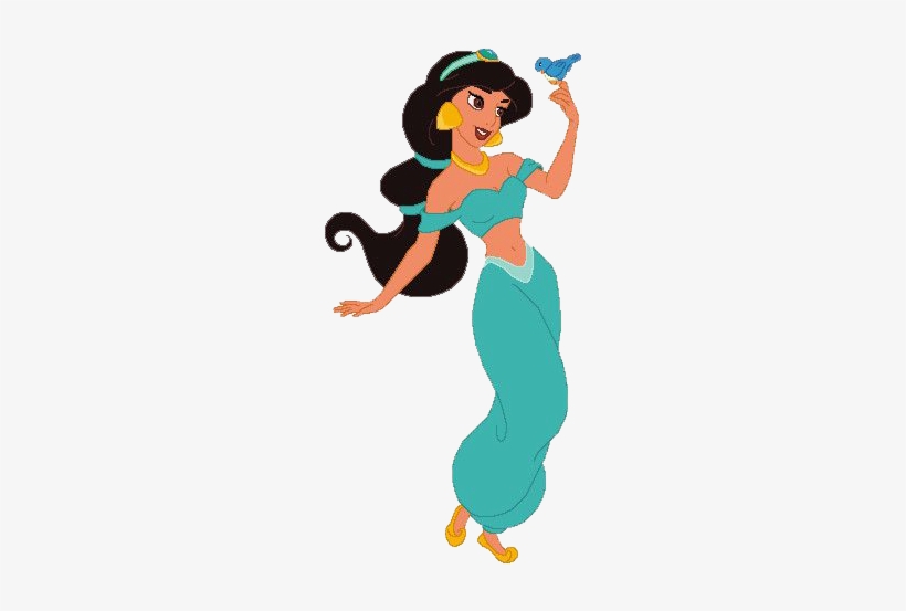 Princess Jasmine And Her Pet Tiger, transparent png download