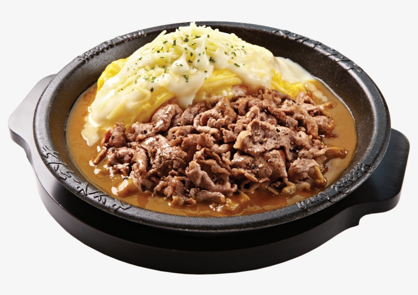Cheesy Omelette With Curry Sauce - Japanese Curry, transparent png download
