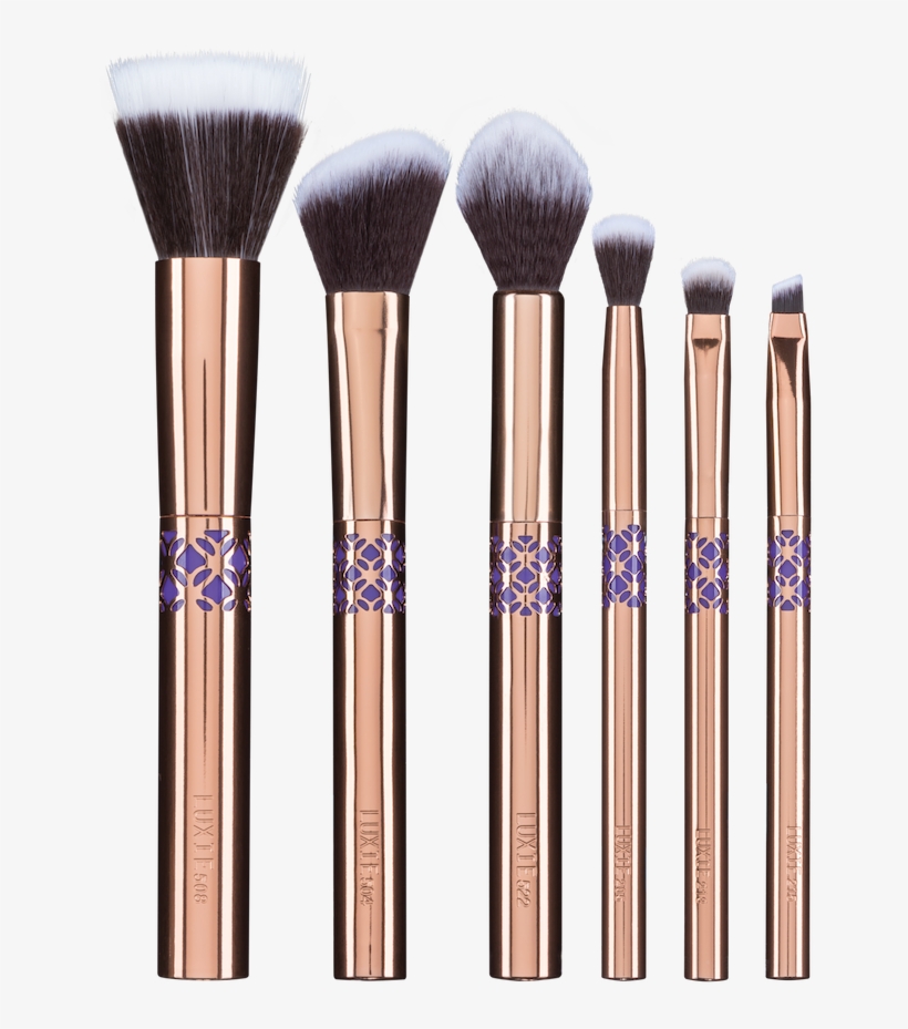 The Six-piece Luxie Beauty Princess Jasmine Makeup - Princess Jasmine Makeup Brushes, transparent png download