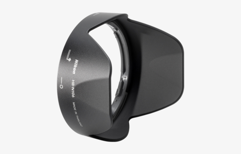 Nikon Hb-n106 Bayonet Lens Hood - Nikon Hb-n106 Lens Hood, transparent png download