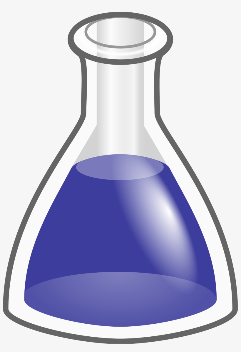 Open - Erlenmeyer Flask Png File, transparent png download