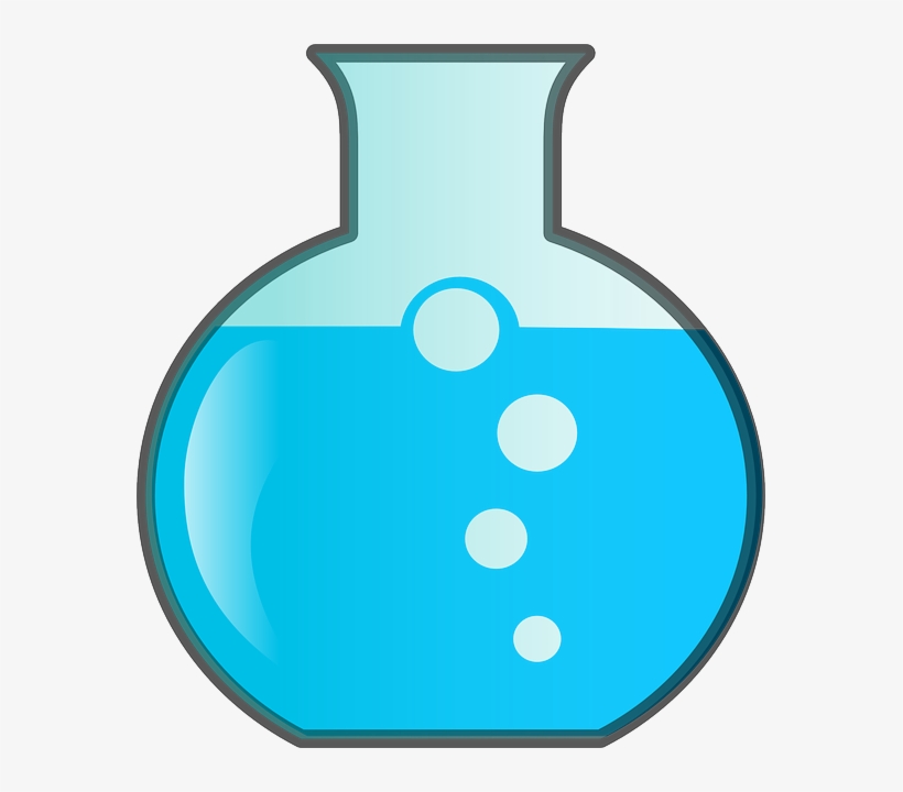 Free - Round Bottom Flask Clip Art, transparent png download