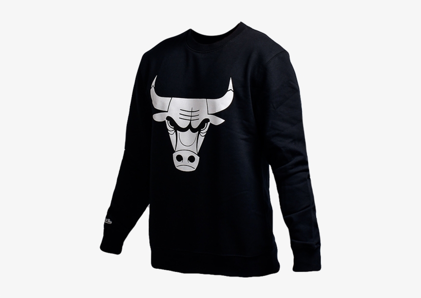 Mitchell & Ness Nba Chicago Bulls Black And White Logo - Chicago Bulls, transparent png download