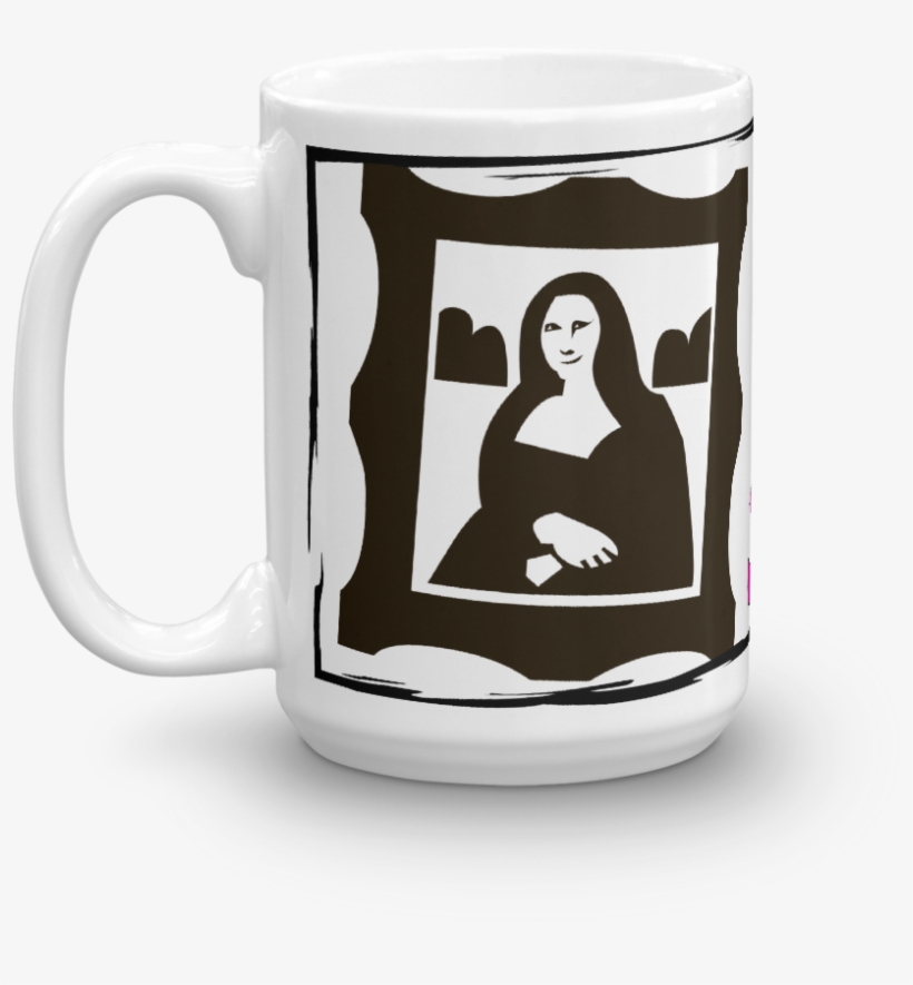 Mona Lisa Mug - Coffee Cup, transparent png download