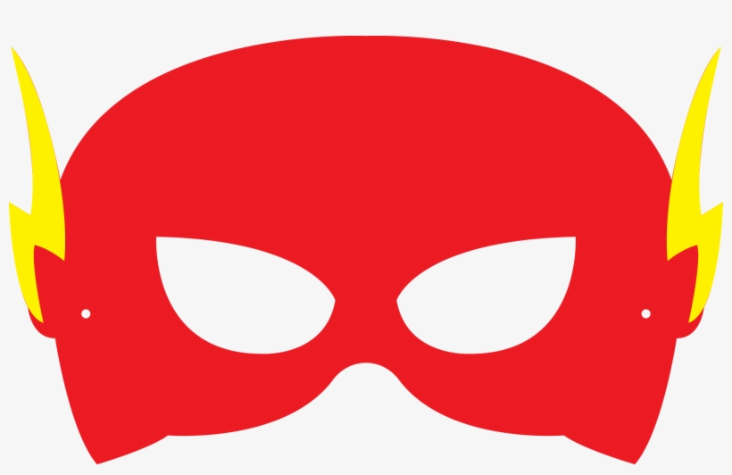 Png Image Information - Mascara Do Flash Para Imprimir, transparent png download