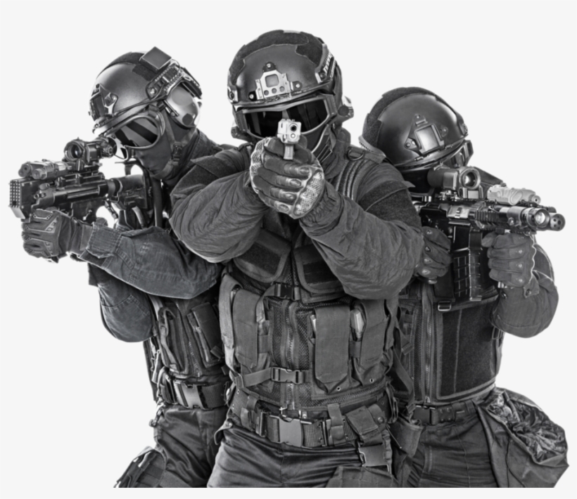 Swat Free Png Image - Special Weapons And Tactics, transparent png download