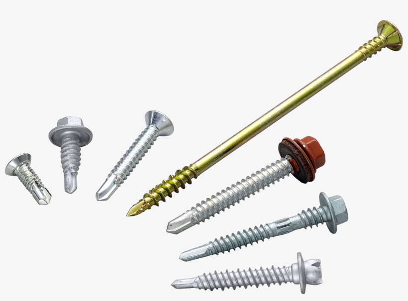 Chipboard Screw Manufacturer,wood Construction Screw - Self Drilling Screws Png, transparent png download