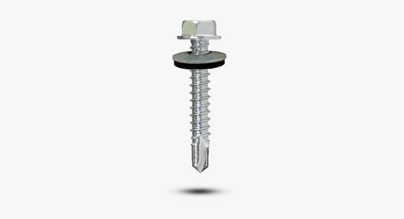 Hex Washer Head Self-drilling Screw - C-clamp, transparent png download