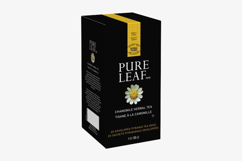 Transparent Tea Chamomile Clipart Royalty Free Library - Pure Life Pure Leaf Herbal Tea, Chamomile Hot Tea,, transparent png download