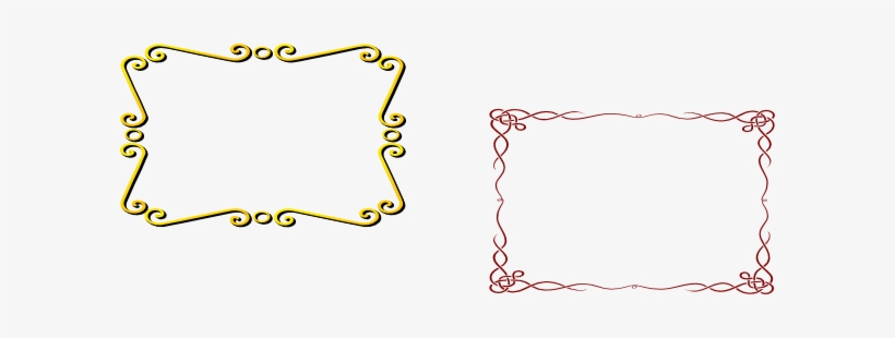 Border Gold Black Png, transparent png download
