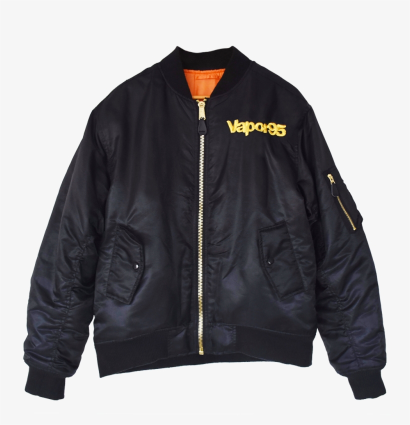 Elite V Bomber Jacket - Zipper, transparent png download