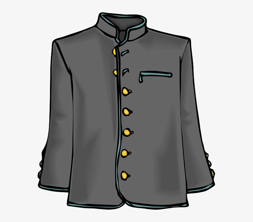 Coat Jacket Clothing - Jacket Clip Art, transparent png download