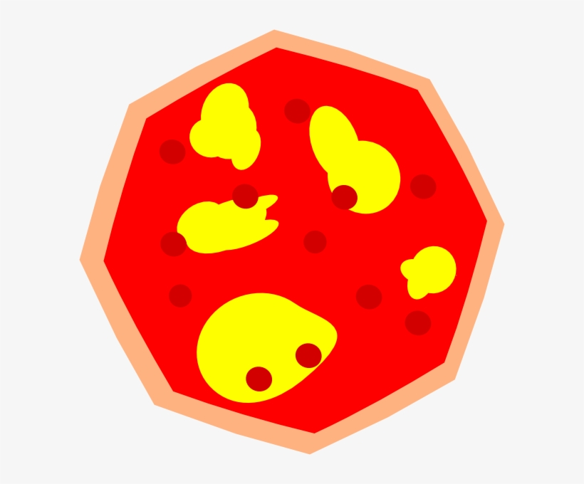 This Free Clipart Png Design Of Octagon Pizza Clipart, transparent png download