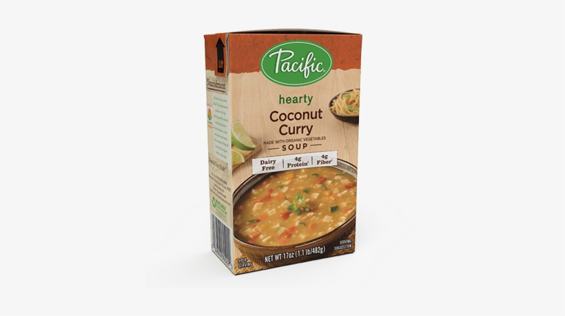 5 Pack Of Pacific Natural Foods Coconut Curry Soup, transparent png download