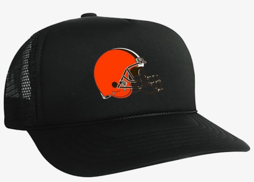Nfl Browns Logo Black Printed Hat Png Nfl Logo Hat - Sopranos Hat, transparent png download