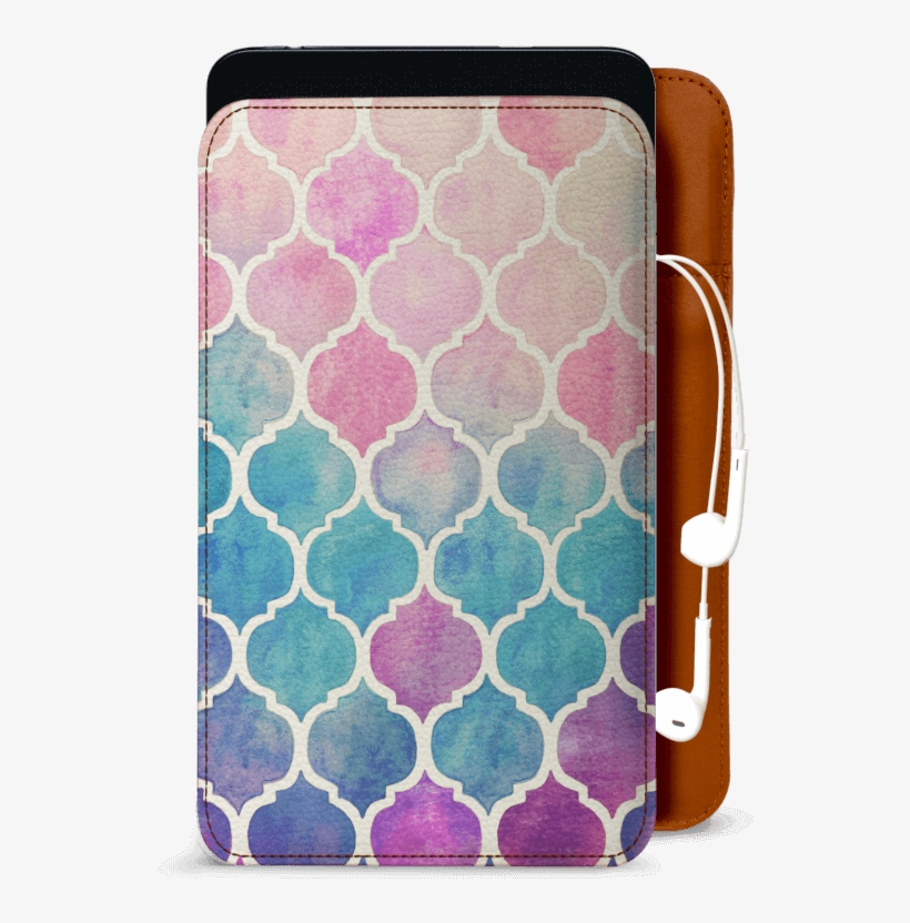 Dailyobjects Rainbow Pastel Watercolor Moroccan Real - Rubber Mousepad Rainbow Pastel Watercolor Moroccan, transparent png download