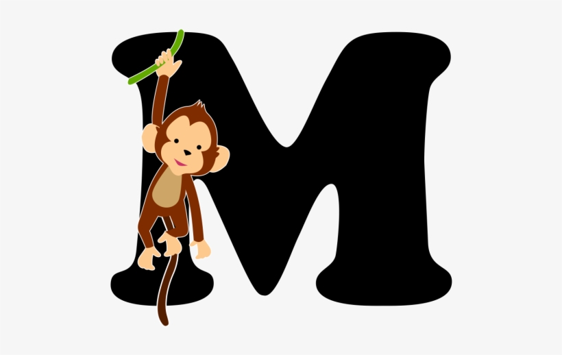 English Alphabet With Picture Letter M, 26 English - Cartoon, transparent png download