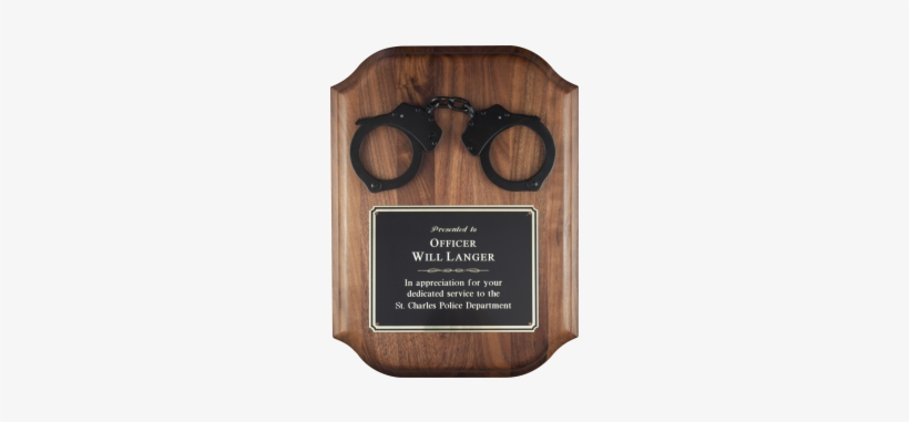 Handcuff Plaque, transparent png download