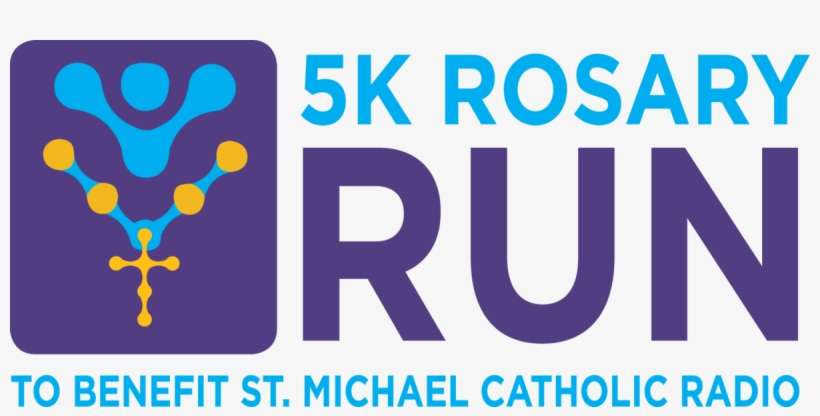 Rosary Run Logo - Graphic Design, transparent png download