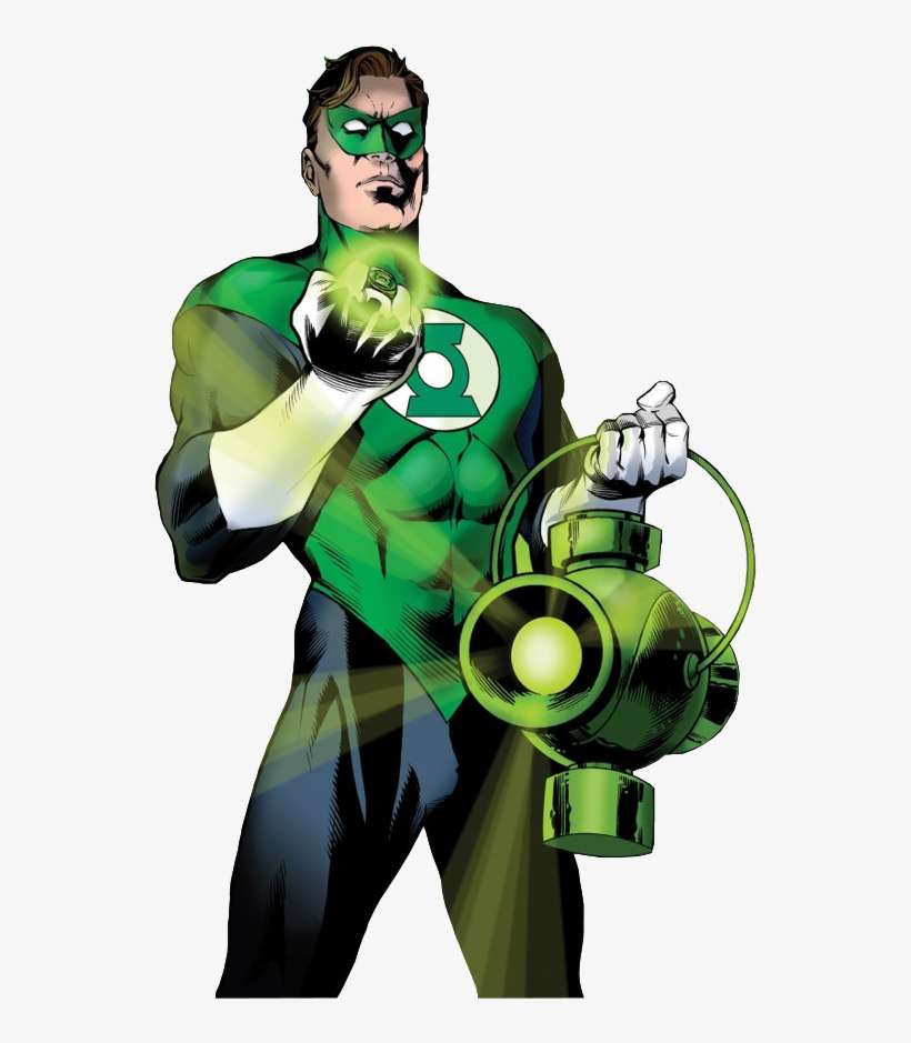 The Green Lantern Png Pic - Green Lantern From Dc Comics, transparent png download