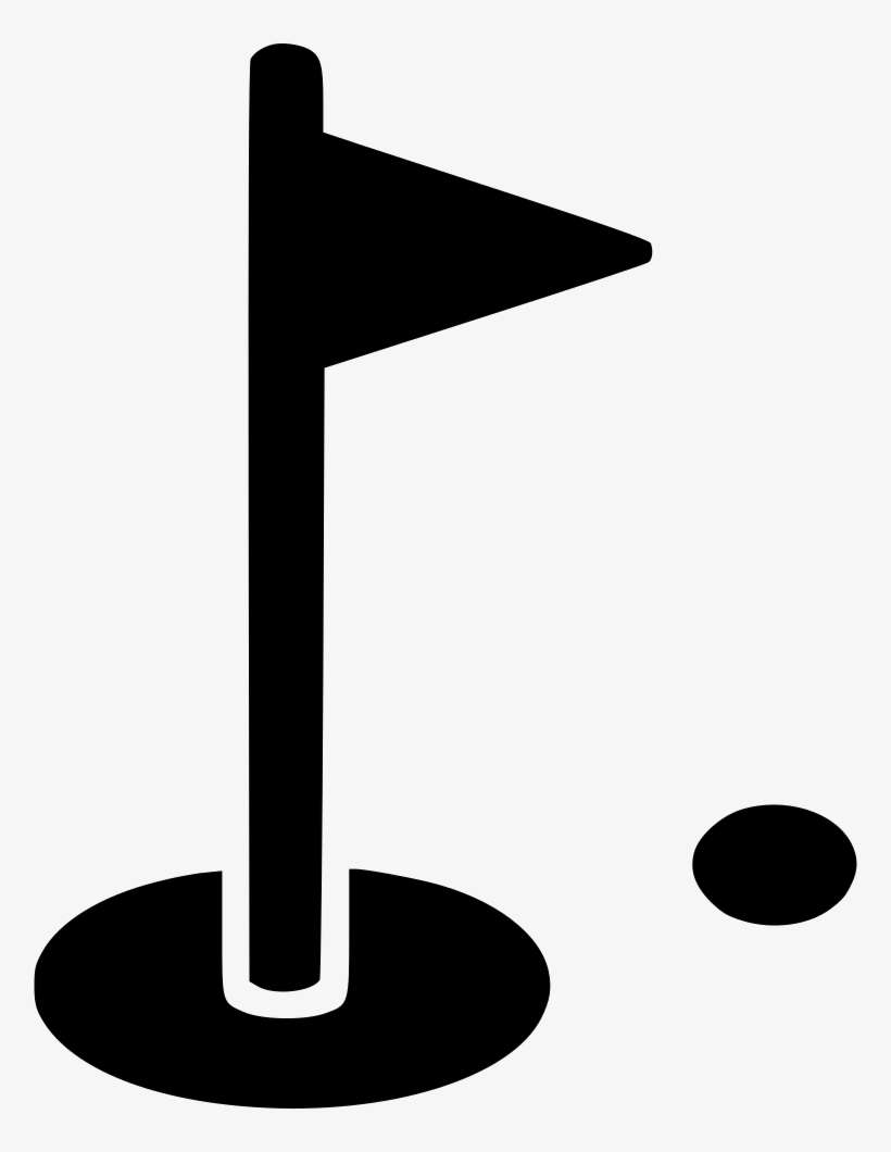 Sport Golf Hole Flag Aim Comments, transparent png download