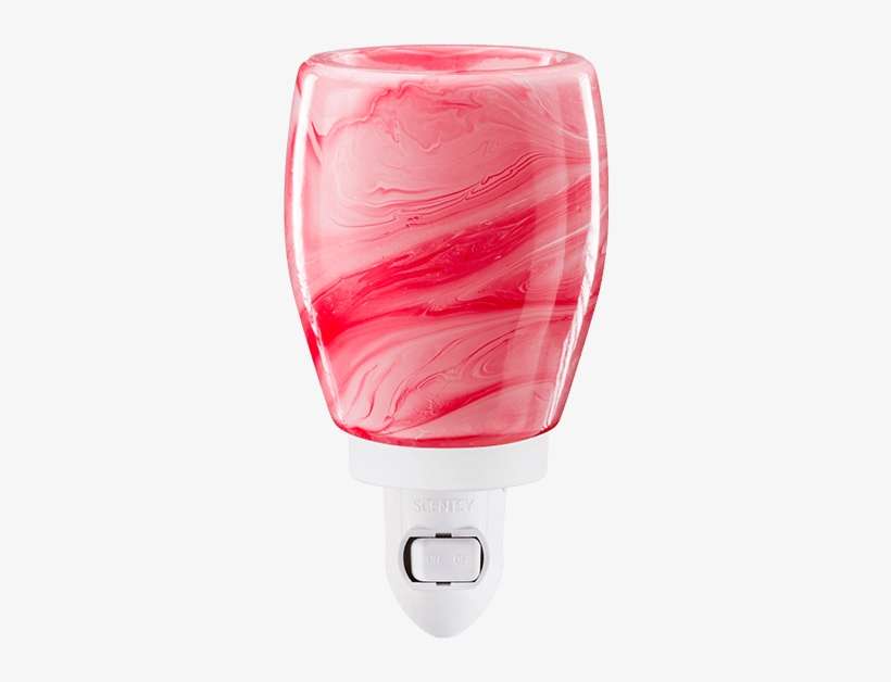 Pink Watercolor Plug In - Glass, transparent png download