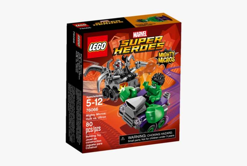 Navigation - Lego Mighty Micros Hulk Vs Ultron, transparent png download