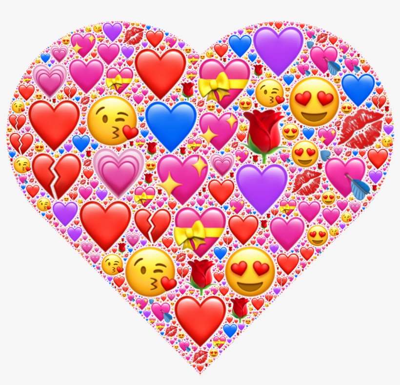 Love And Affection Hearts Png, transparent png download