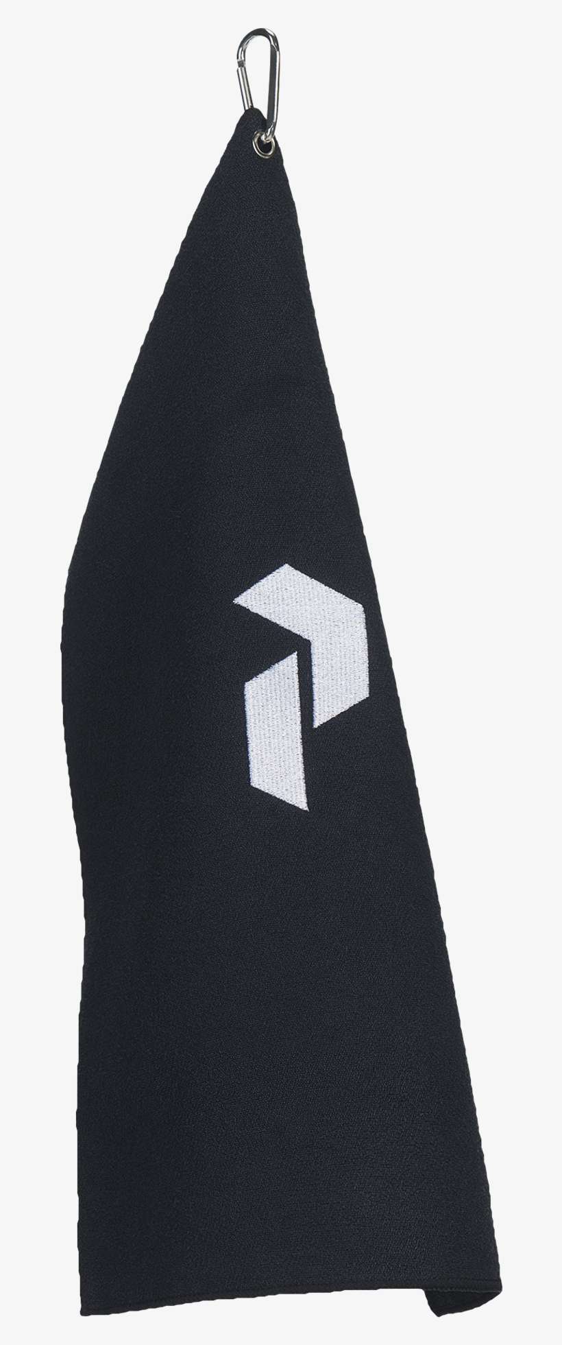 Mini Golf Towel Black - Sign, transparent png download