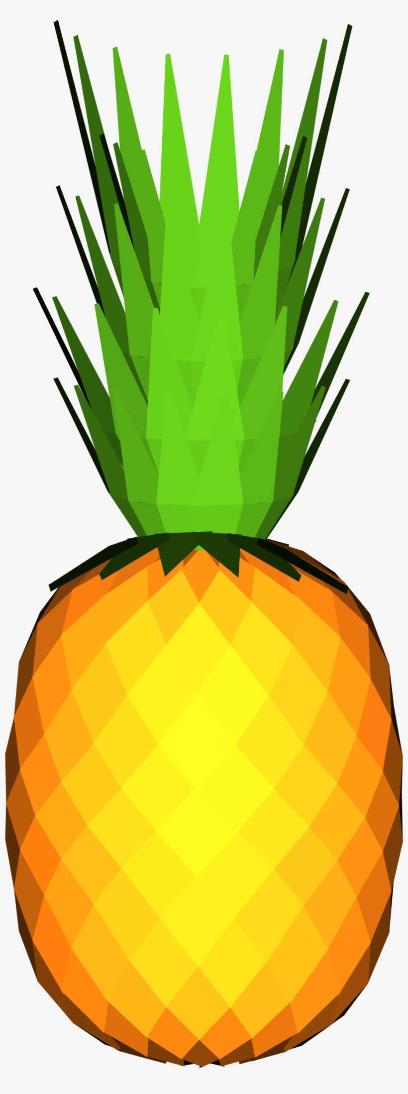 Big Image - Pineapple, transparent png download