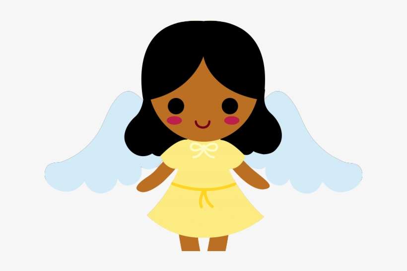 Cartoon Angel Clipart - Brushing Hair Gif Transparent, transparent png download