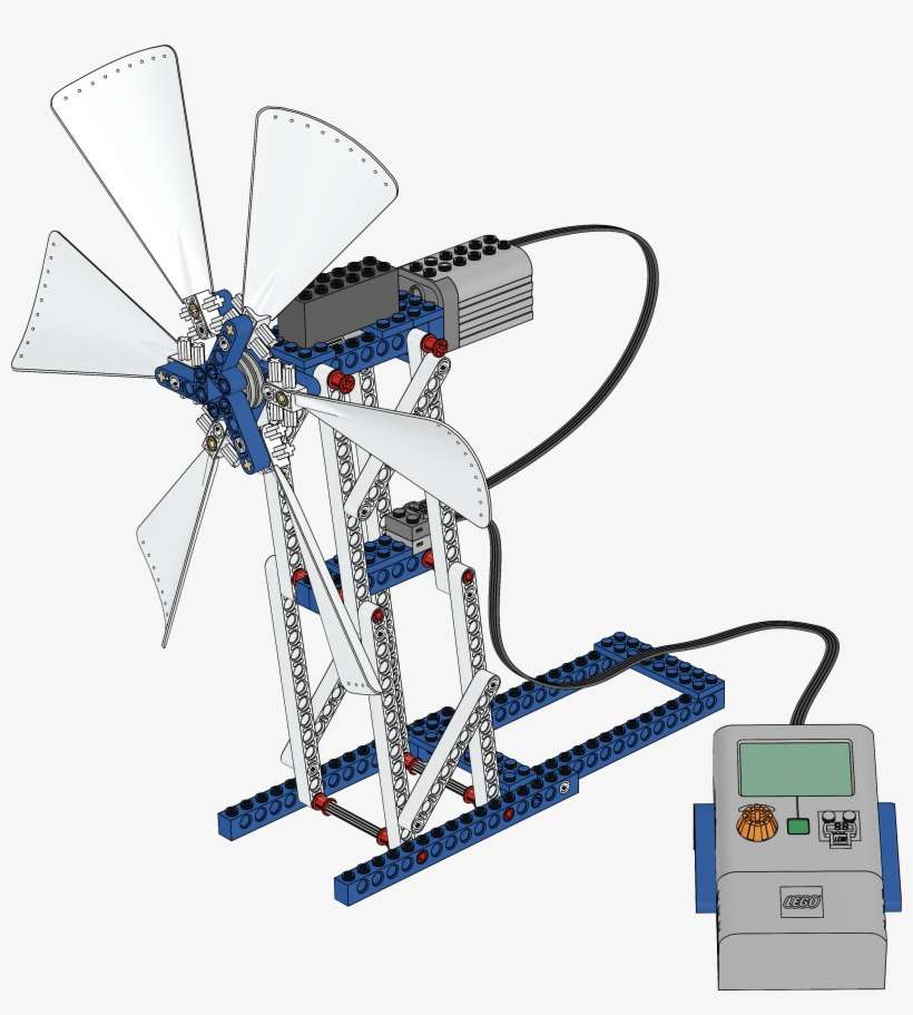 Lego Education Wind Turbine, transparent png download