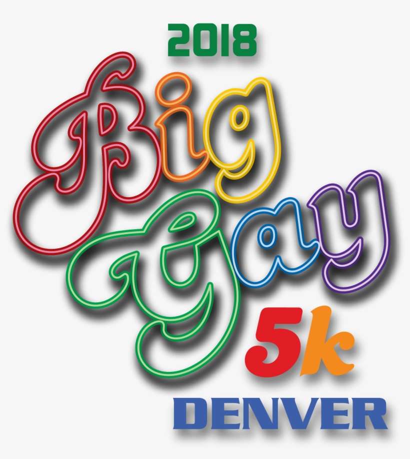Denver's Original Gay Pride Running Celebration - Graphic Design, transparent png download