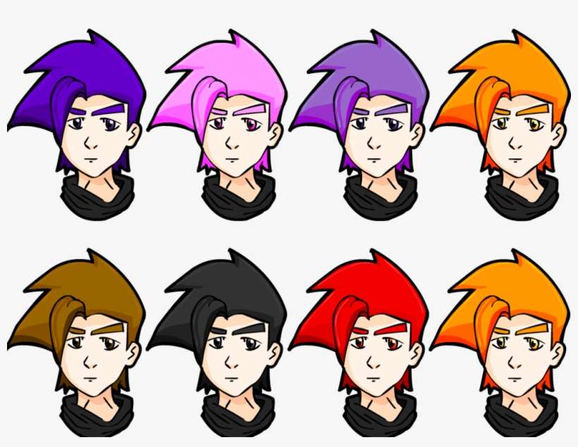 Creepy Anime Face Photo - Cartoon, transparent png download