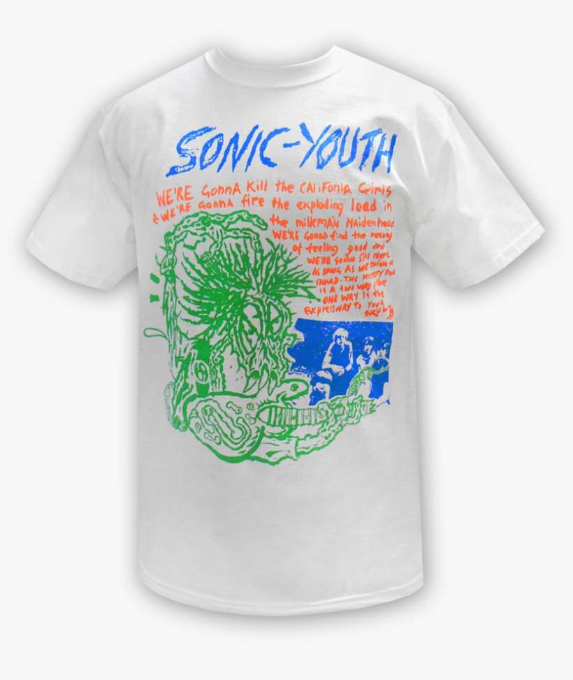 Savage T-shirt - Sonic Youth Savage T Shirt, transparent png download