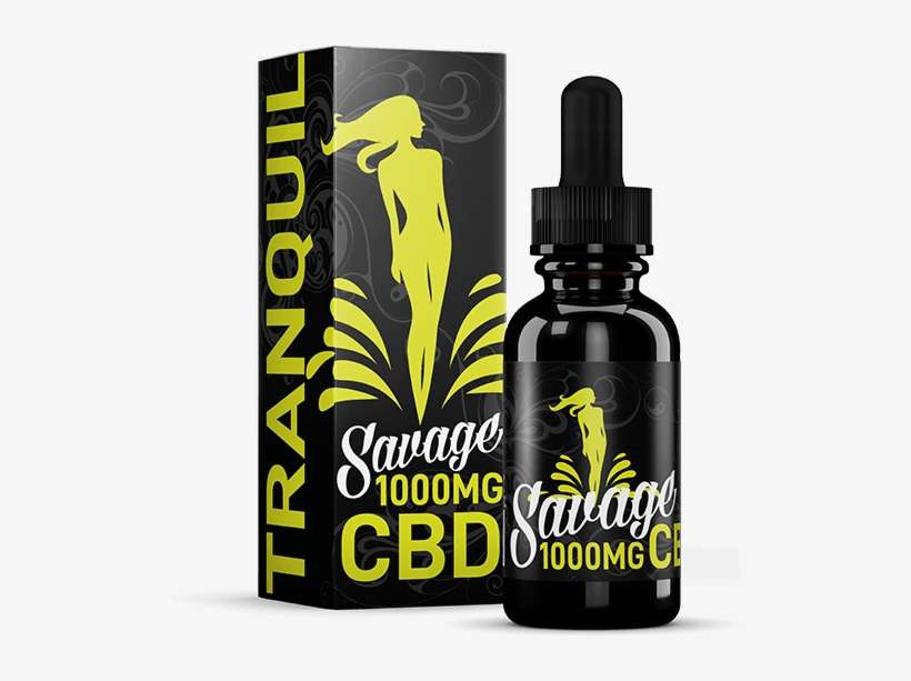 Savage Cbd Tranquil Cbd Vape Juice - Cannabidiol, transparent png download