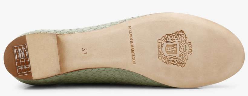 Ballet Pumps Kate 5 Woven Sweet Green Ls Natural - Ballet Flat, transparent png download