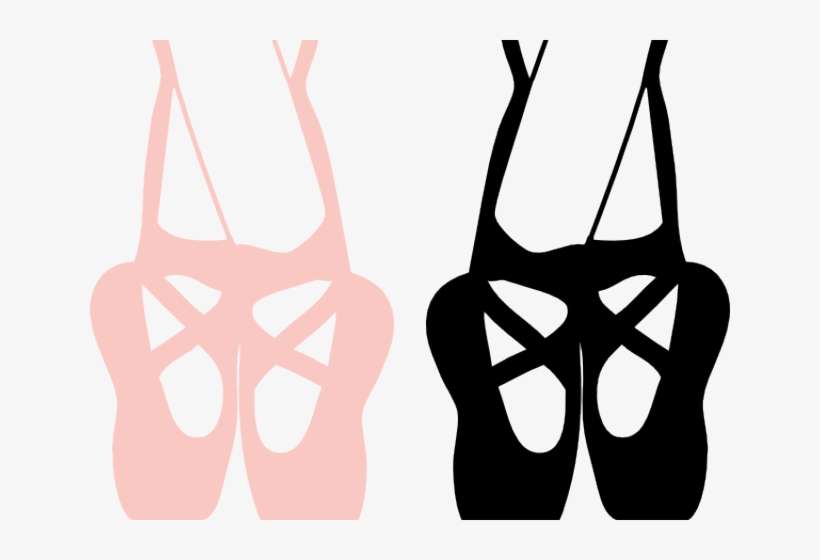 Ballet Clipart Ballerina Foot - Ballet Shoes Transparent Background, transparent png download