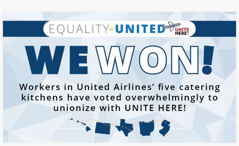 Unite Here Now Represents 18,000 Workers In The Airline - Unite Here, transparent png download