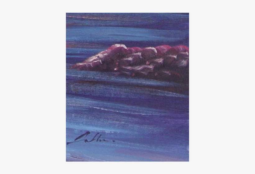 Fishing Boat Red Seaview Oil Painting - Painting, transparent png download