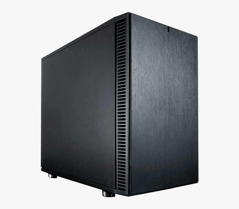 Amd X470 Mini Gaming Desktop - Fractal Define S Nano Gaming Case, transparent png download