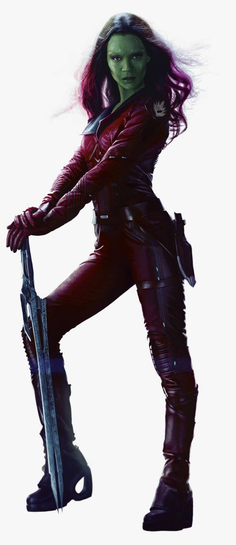 Gamora - Gamora Guardians Of The Galaxy Poster, transparent png download