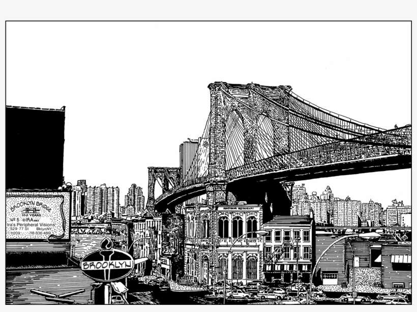 Brooklyn Bridge - Announcement Formation Of New Business, transparent png download