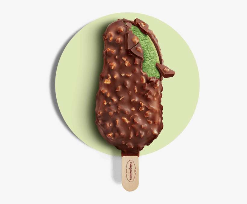 Green Tea And Almond - Haagen Dazs Stick, transparent png download