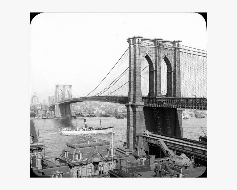 Ny State Archives On Twitter - Brooklyn Bridge, transparent png download