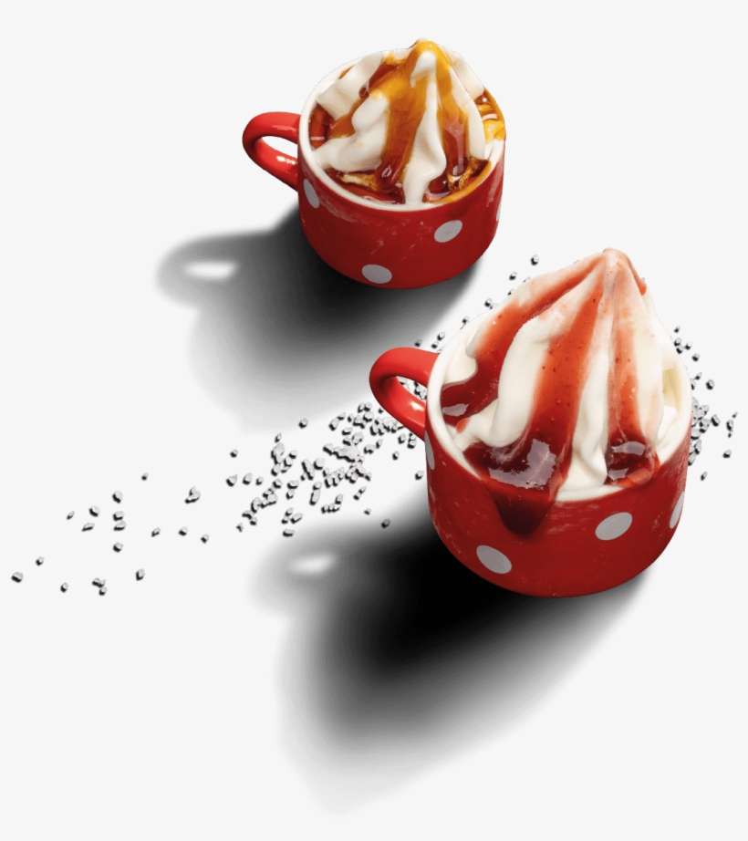 Milk Ice Cream - Frozen Yogurt, transparent png download