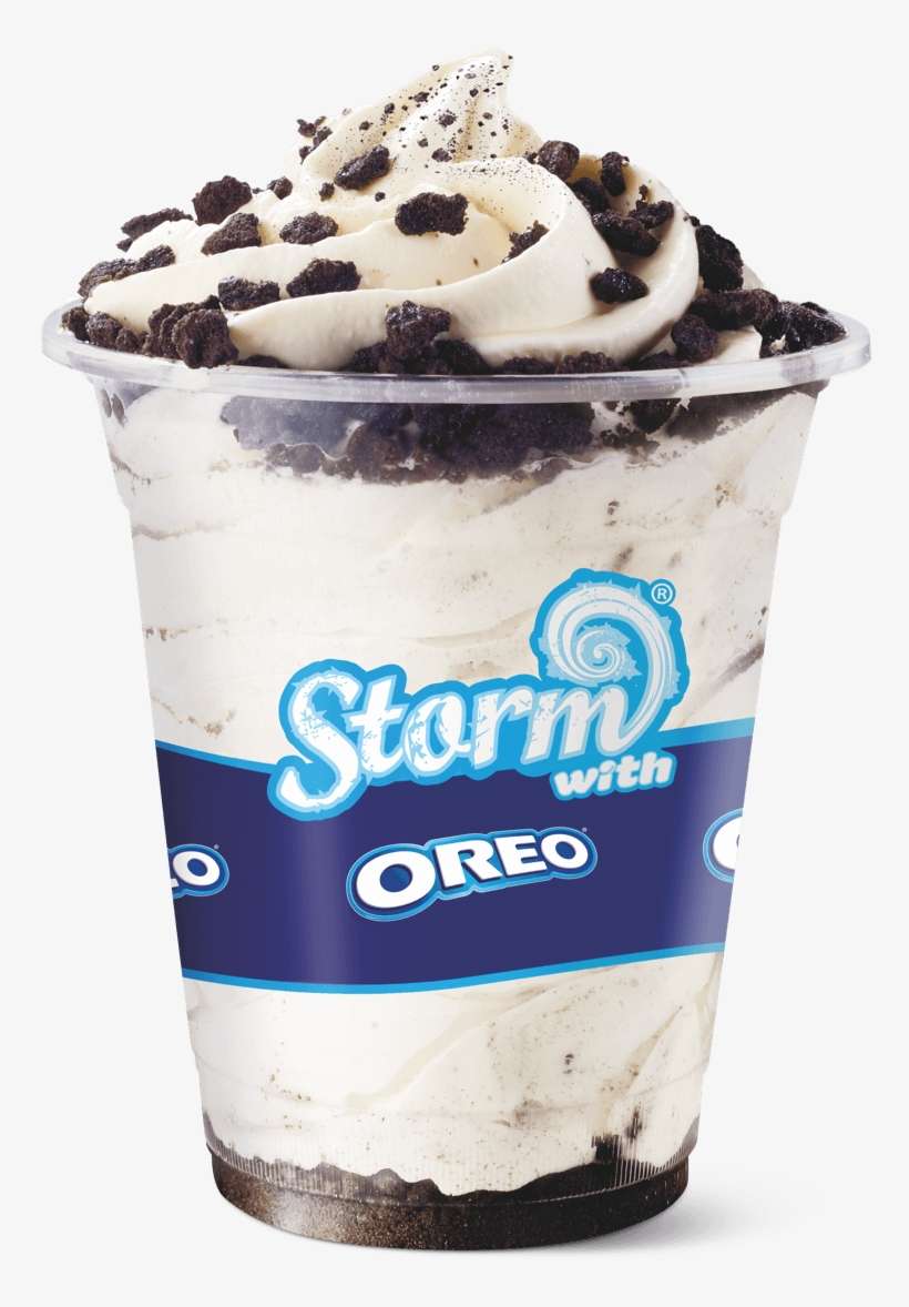 Storm Oreo® - Hungry Jacks Oreo Storm, transparent png download