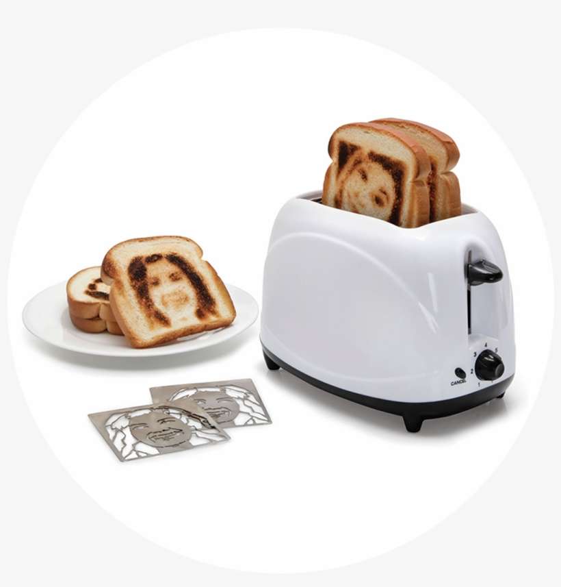 This Toaster Comes With Custom Heating Inserts Personally - Face Toaster, transparent png download