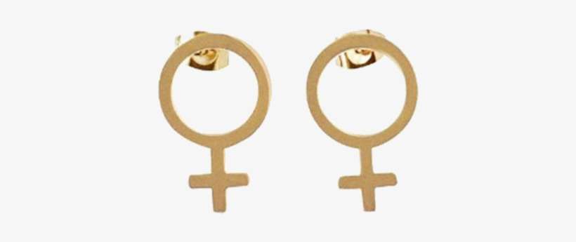 Large Venus Earrings - Earrings, transparent png download