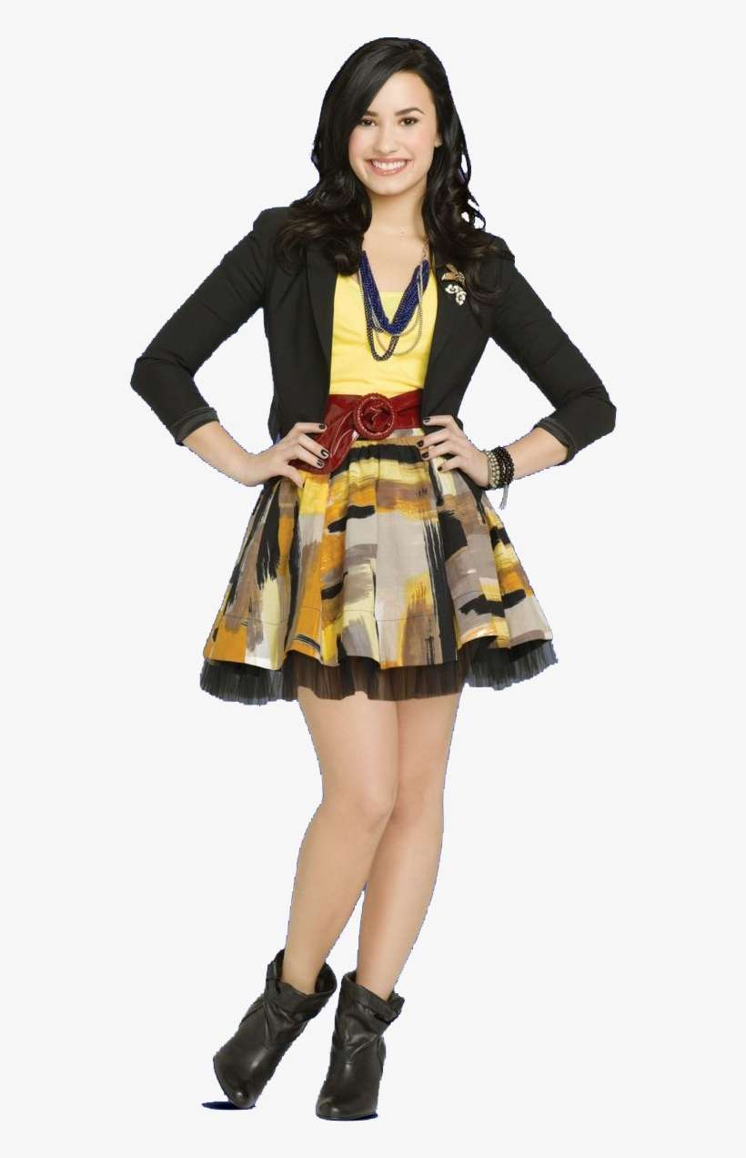 Demi Lovato As Sonny Monroe - Demi Lovato Height Comparison, transparent png download